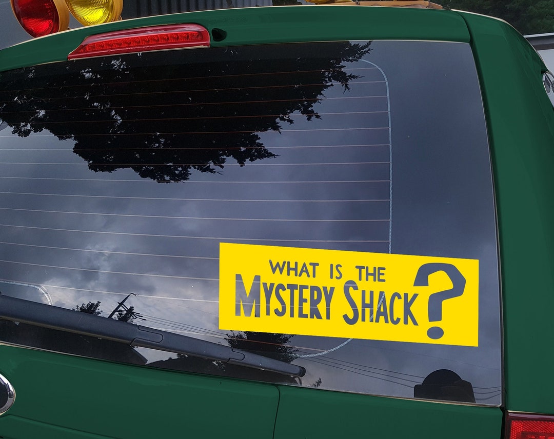 Mystery Shack Bumper Sticker Vinyl Decal Etsy mystery-shack-bumper-sticker-vinyl-decal-etsy