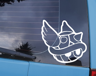 Blue Shell Vinyl Decal