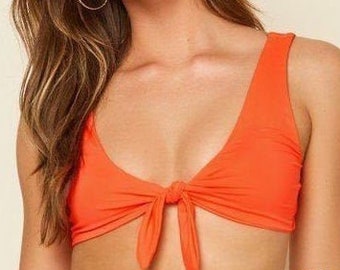 bathing suit tops that tie in the front