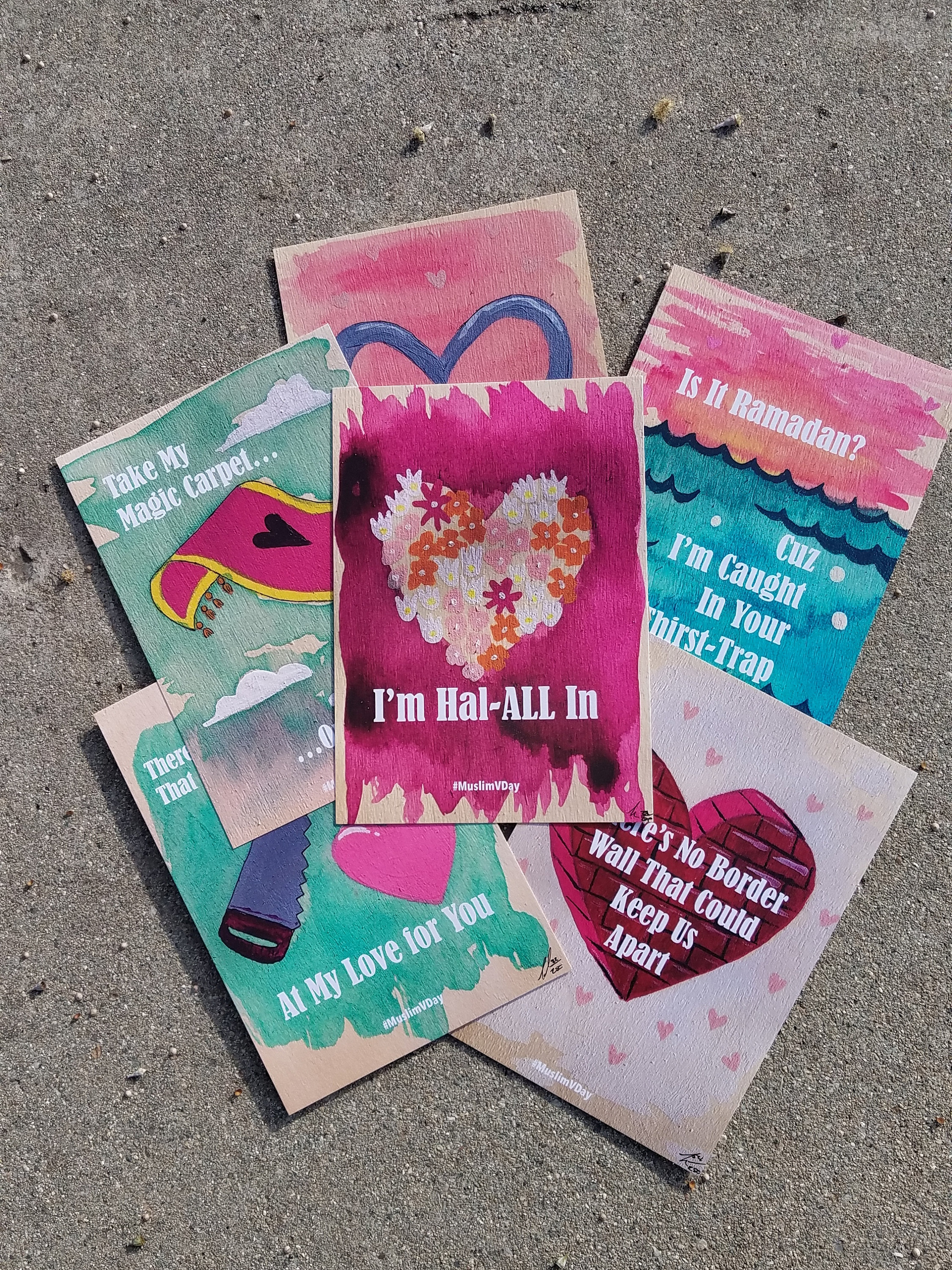 I'm Hal-ALL In: #MuslimVDay Cards Series #7