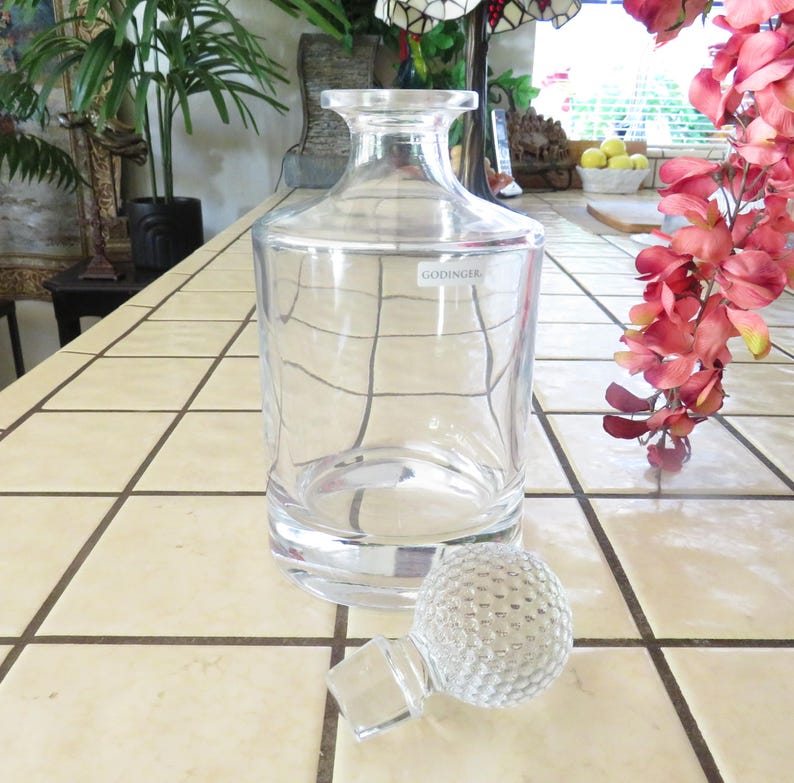 Godinger Crystal Golf Decanter