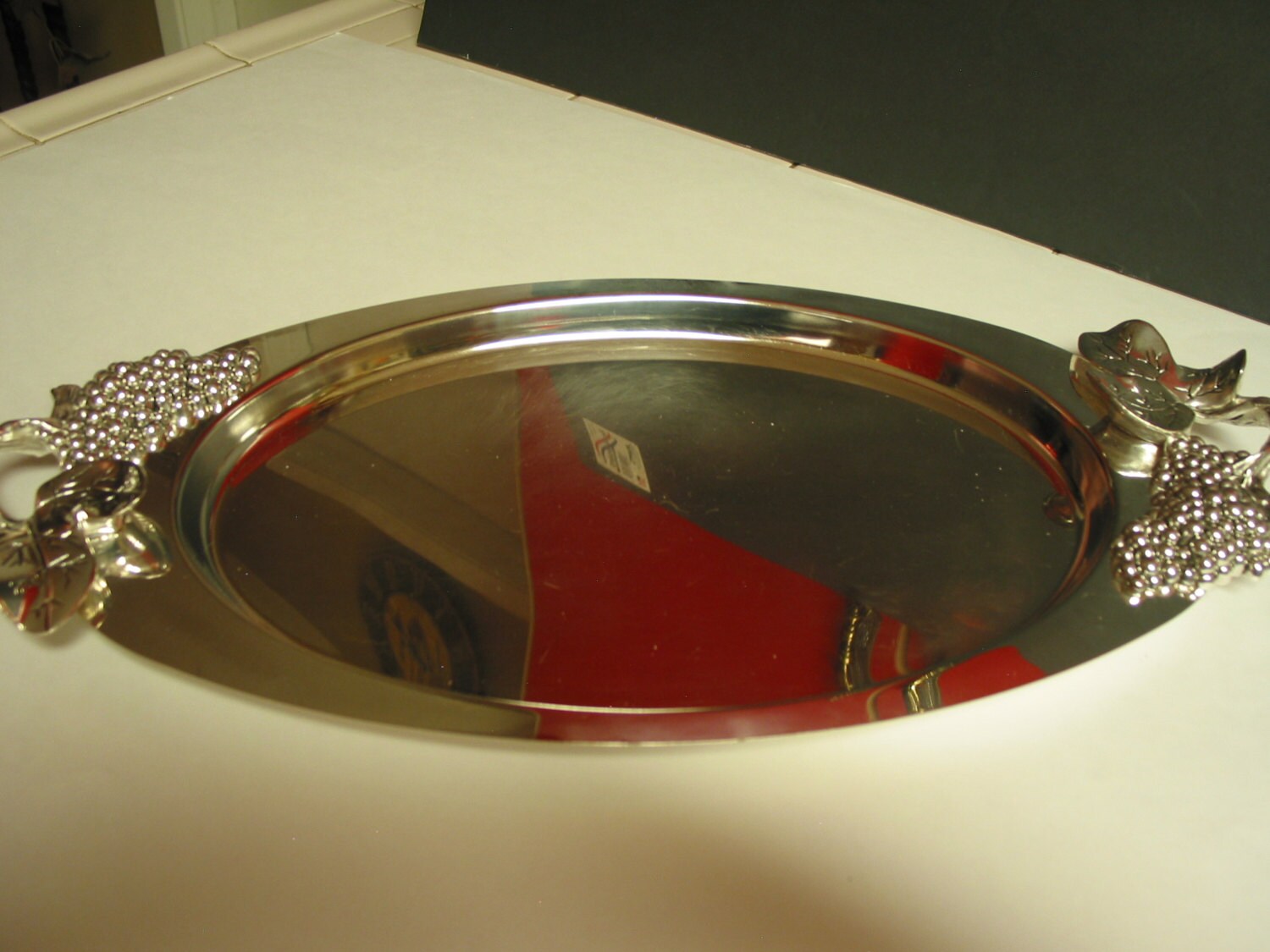 Beautiful Vintage Godinger Silver Plated Oval Serving Tray Etsy