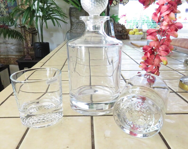 Godinger Crystal Golf Decanter - Thumbnail 4