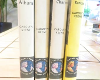 Vintage Nancy Drew Mystery Stories Book Collection