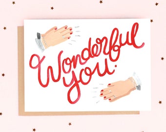 Wonderful You Card