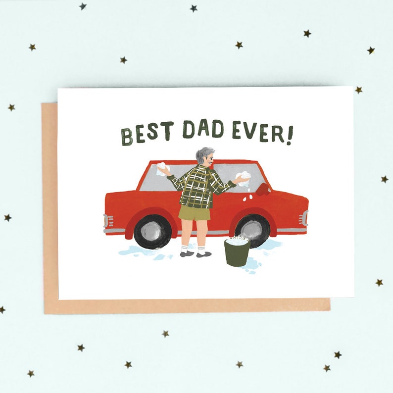 Best Dad Ever Greeting Card image 1
