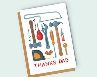 Thanks Dad Card