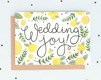 Wedding Joy Card