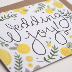 Carte Joie de mariage