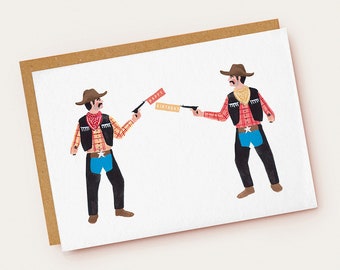 Cowboy Birthday Card