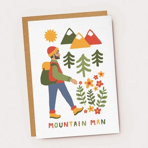 Berg-Mann-Karte