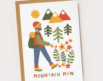 Mountain Man Card