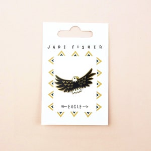 Eagle Totem Animal Pin Badge