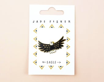 Adler Totem Tier Pin Abzeichen