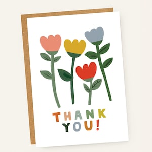 Tulips 'Thank You!' Card
