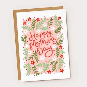 Ditsy Floral Mother's Day Greeting Card