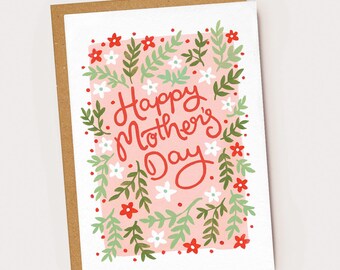 Ditsy Floral Mother's Day Greeting Card