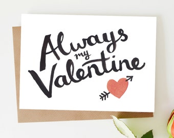 Always My Valentine Greeting Card