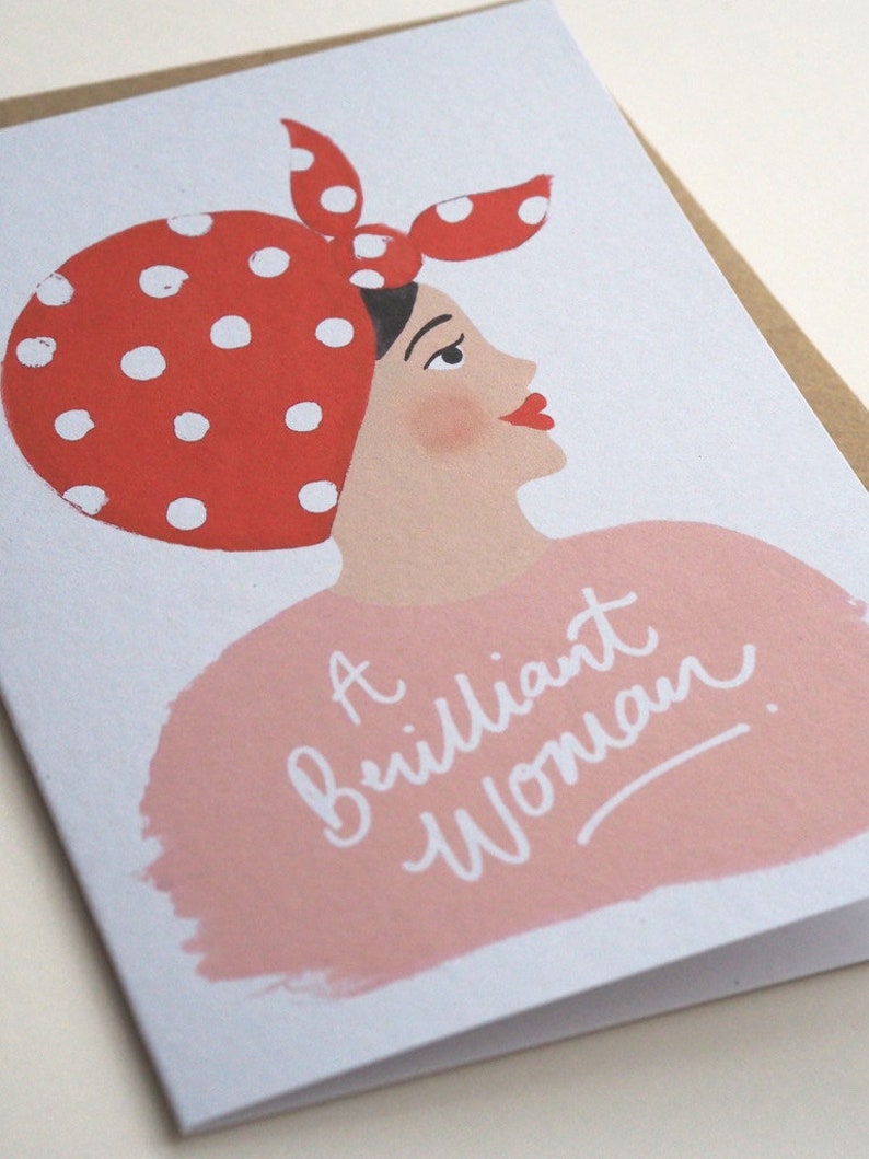 A Brilliant Woman Friendship Card image 2