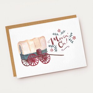 Carte Movin' On Leaving