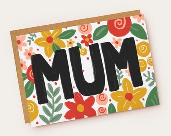 Tropical Mum Card