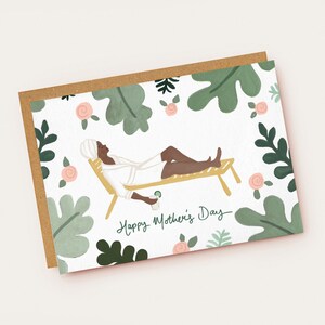 Carte pour la fête des mères Spa Babe