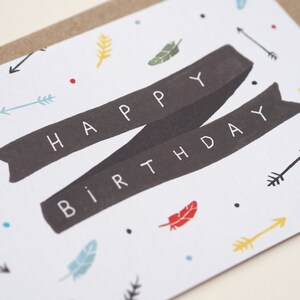 Happy Birthday Banner Card image 2