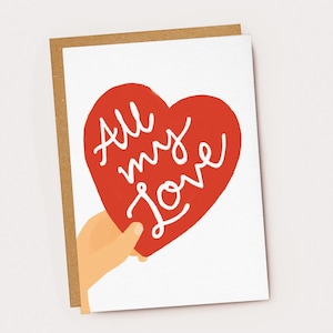 Carte Tout mon amour