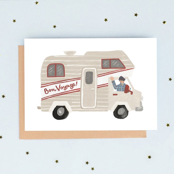 Bon Voyage Campervan Card