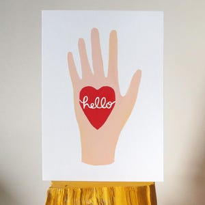 Tarjeta de saludo popular - Amistad - Simplemente porque sí - Tarjeta de felicitación para todos los días