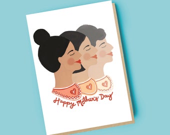 Portrait Mother's Day Card
