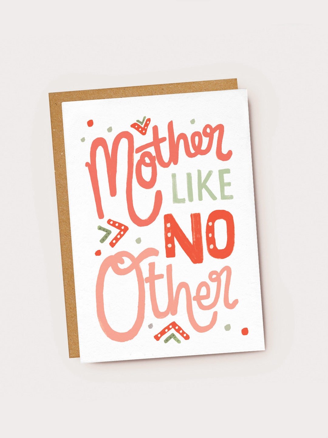 Mother Like No Other Card - Etsy