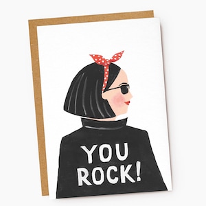 You Rock! Friendship Card