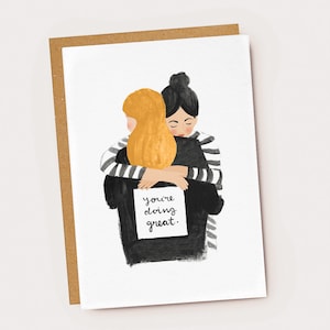 Tarjeta de amistad "Lo estás haciendo genial"
