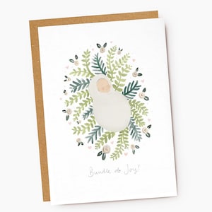 Bundle of Joy New Baby Greeting Card