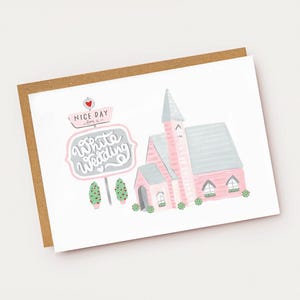 Vegas Kapelle Hochzeitskarte