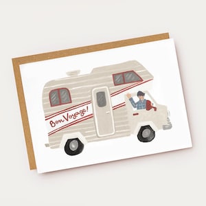 Bon Voyage Campervan Karte