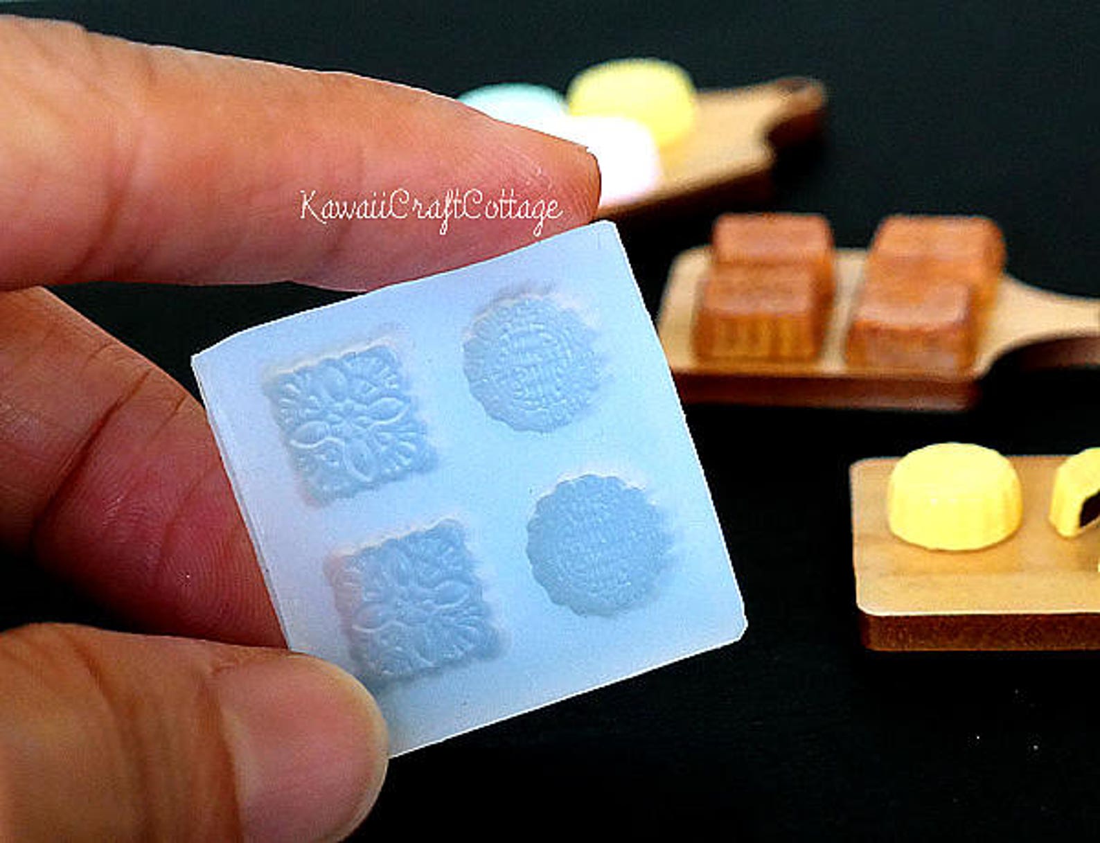 Dollhouse Miniature Mold Silicone Mold Miniature Bakery Food Etsy
