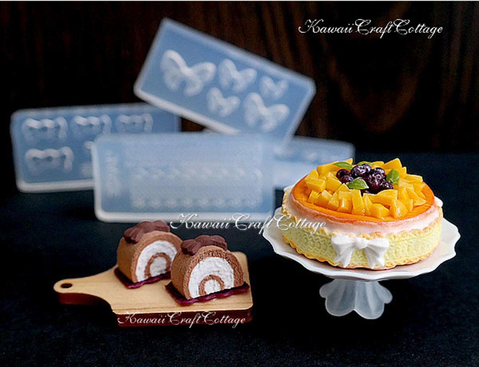 Dollhouse Miniature Molds Lace Ribbon Silicone Mold Miniature Etsy