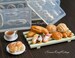 Miniature Food Molds Bakery Bread Choux Puff Eclair Baguette Mold Resin Clay Silicone Molds Dolls Fake Food DIY Miniatures Dollhouse Tool 