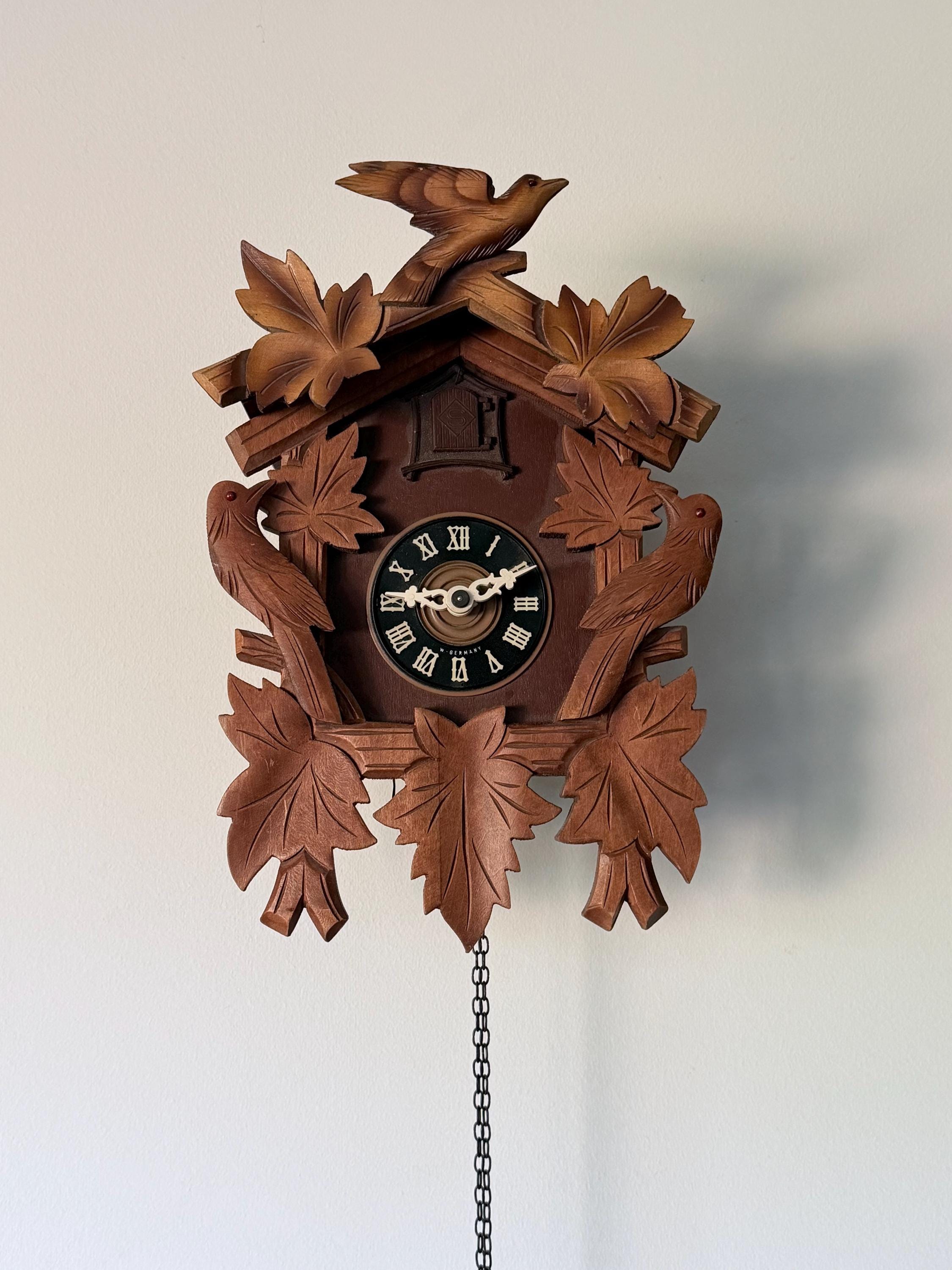 Vintage German Birds Cuckoo Clocks - Etsy