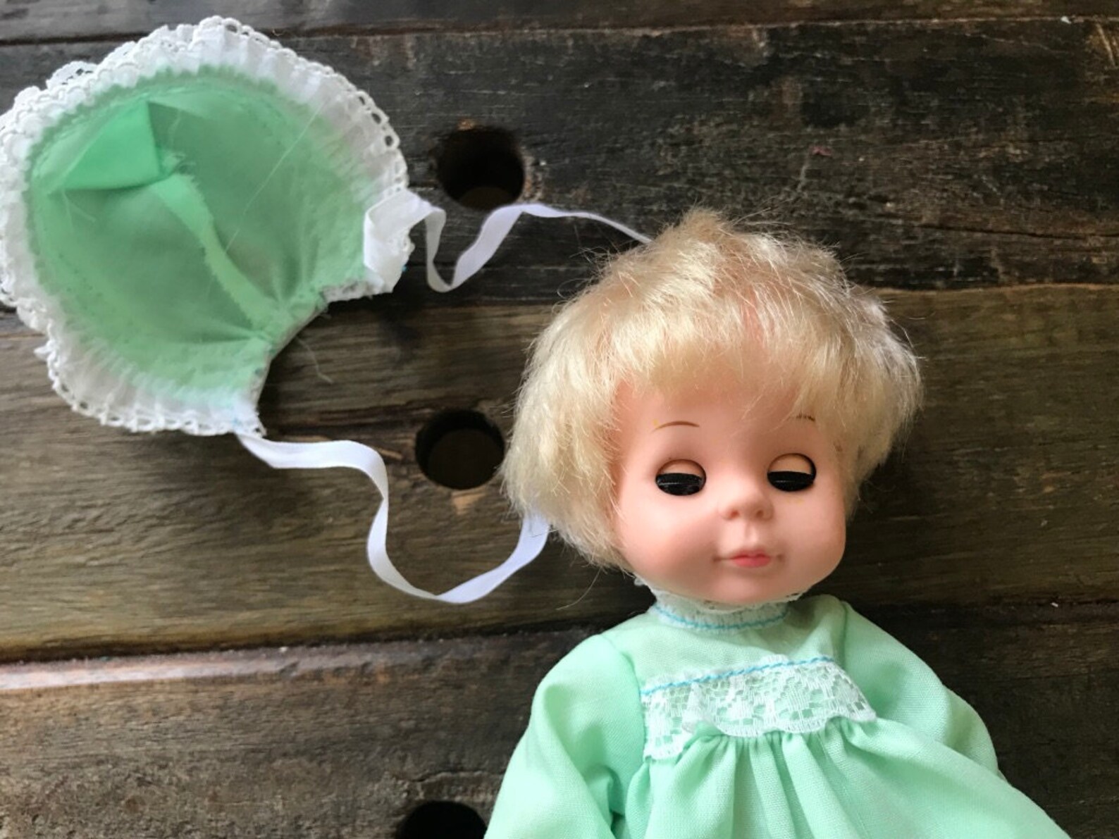 Cute Vintage Doll Hong Kong 1970s Kids Toy Collectible Etsy