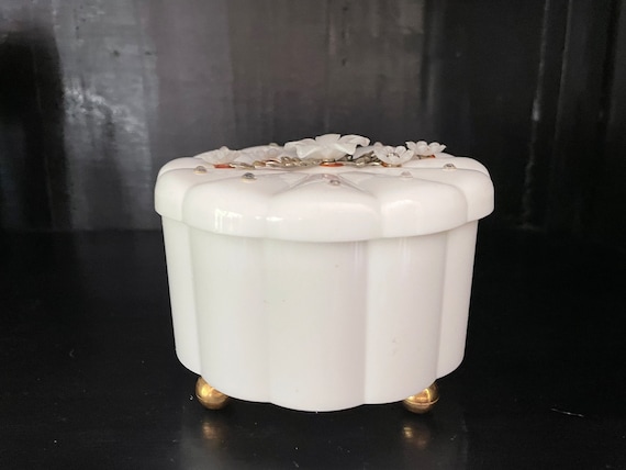 Vintage White Plastic Container by Menda Co. -  P… - image 7
