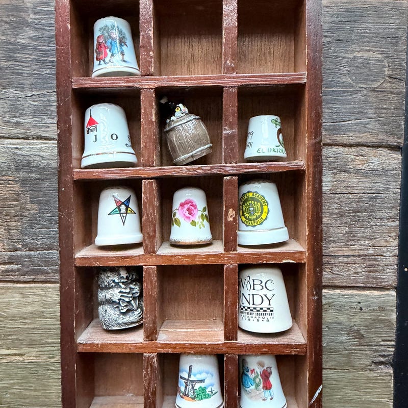 Thimble Display Case - Etsy