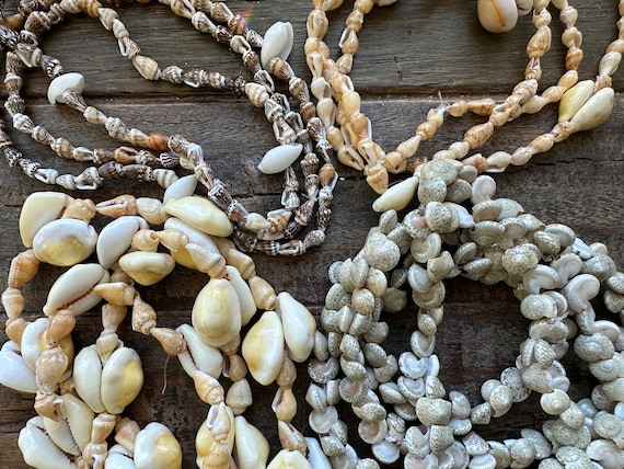Collier Vintage Coquillages Naturels - Pièce Unique Rétro - Occasion Bon état
