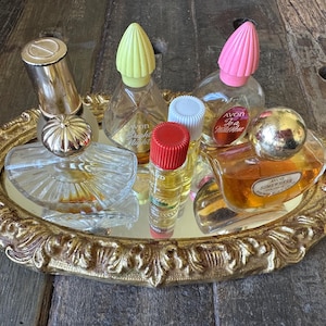 Vintage Avon Perfume Bottle Collection – 1970s–1980s Fragrance Bottles – Lot of 7