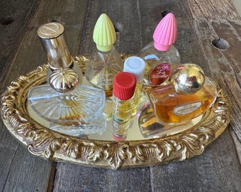 Vintage Avon Perfume Bottle Collection – 1970s–1980s Fragrance Bottles – Lot of 7