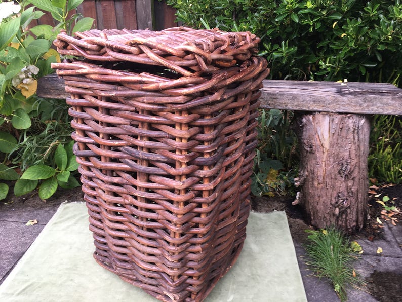 cane toy basket