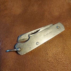 WWII Military Clasp Knife 1945 SSP Tropical issue Pocket Knife British Army Service Knife