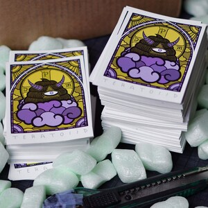 Teratoiid Stickers - FECOIID x3